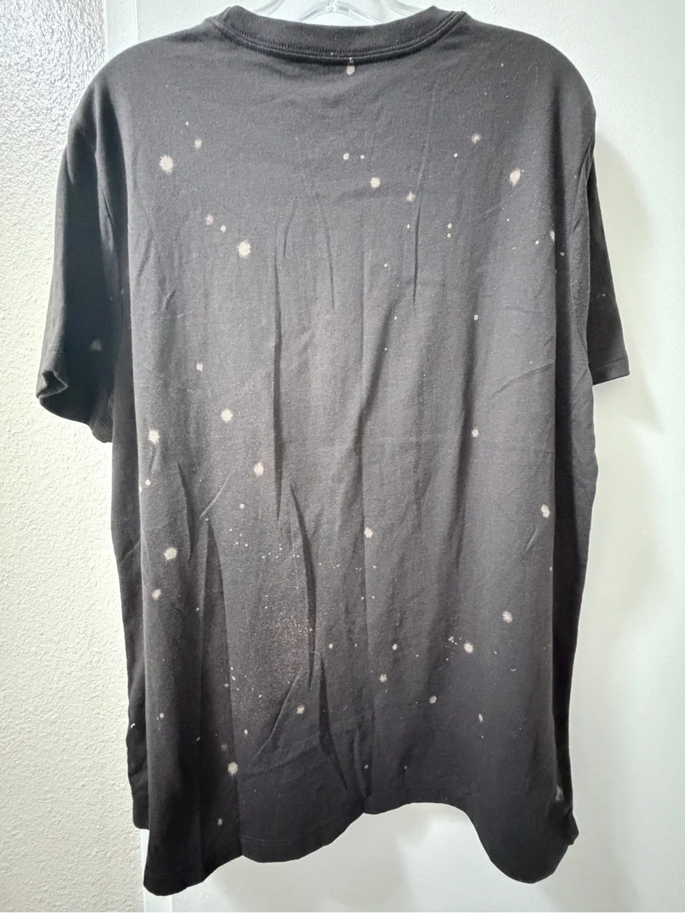 Disney Black Tee with Yellow & Rainbow Graphic